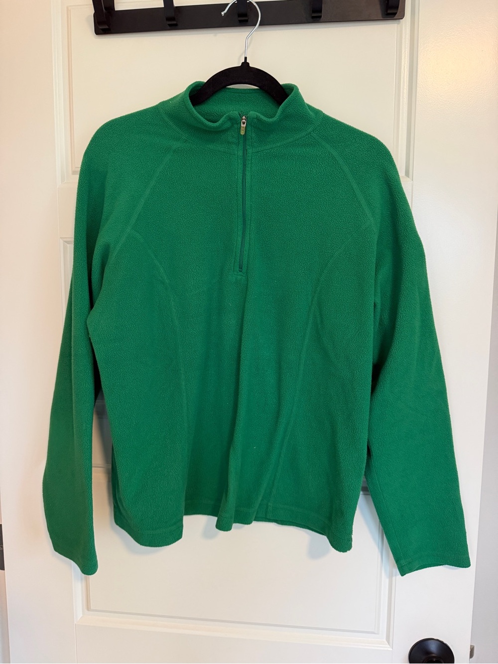 L.L.Bean Fleece Jacket in Green Size Medium